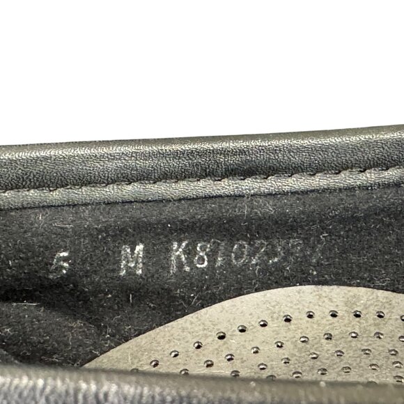 SAS Jewel Loafers Shoes Womens 5 M Black Leather Slip On Tripad Comfort Casaul - Picture 11 of 11